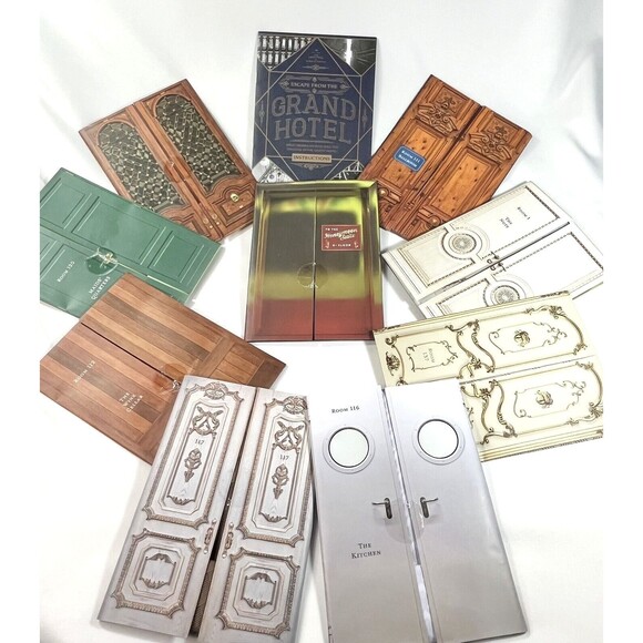 The Grand Hotel Escape Room Game Hidden Secrets Nine Mysteries Family Friends - Picture 5 of 12